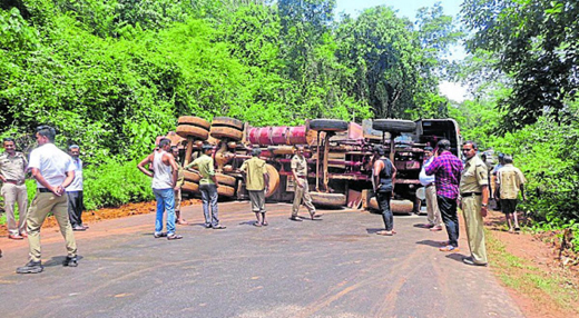 lorry accident